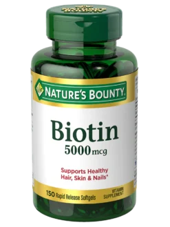 Biotin 5000mcg 150 Softgels